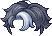 Party Guest Hair, blue