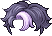 Party Guest Hair, purple