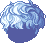 Sucre Hair, blue