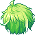 Fatal Attraction Hair, green
