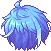 Fatal Attraction Hair, blue