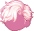 Snowball Hair, red