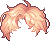 Temporal Rampage Hair, orange