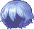Dreamy Lucid Hair, blue