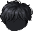 Black Feathered Bed Head