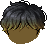 Black Feathered Bed Head, blonde