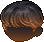 Black Forte Hair, orange