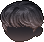 Black Forte Hair, brown