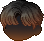 Black Parted Boyish Hair, orange