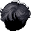 Black Soft Pearl Hair
