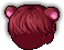 Gentle Teddy Hair, red