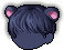 Gentle Teddy Hair, blue