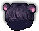 Gentle Teddy Hair, purple