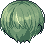 Silent Texture Hair, green