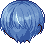 Silent Texture Hair, blue