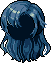 Explorer Dark Knight Hair, blue