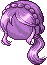 Explorer Bow Master Hair, purple