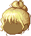 Lumpy Hair Bun, blonde