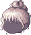 Lumpy Hair Bun, brown