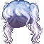 Saturn Hair, blue