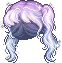 Saturn Hair, purple