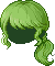Chief Knight Oz Hair, green