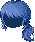 Chief Knight Oz Hair, blue