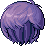 Chief Knight Eckhart Hair, purple