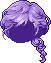 Chief Knight Hawkeye Hair, purple