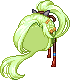 Aran's Hero Hairdo, green
