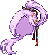 Aran's Hero Hairdo, purple