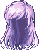 Mercedes's Hero Hairdo, purple