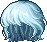 Phantom's Hero Hairdo, blue