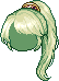 Dawn Warrior Knight Hair, green