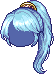 Dawn Warrior Knight Hair, blue