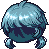 Blaze Wizard Knight Hair, blue