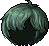 Night Walker Knight Hair, green