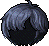Night Walker Knight Hair, blue