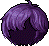 Night Walker Knight Hair, purple