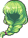 Thunder Breaker Knight Hair, green