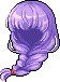 Thunder Breaker Knight Hair, purple