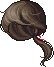 Crescent Moon Hair, brown