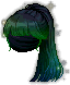 Nightlife Angela Hair, green