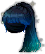 Nightlife Angela Hair, blue