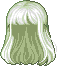 Glistening Dew Hair, green