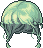 Kiddie Daze Hair, green
