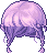Kiddie Daze Hair, purple