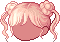 Dumpling Hair, red