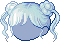 Dumpling Hair, blue