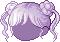 Dumpling Hair, purple